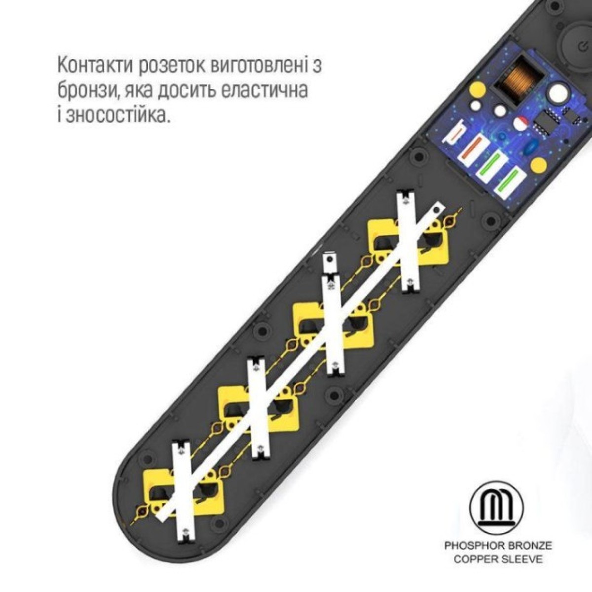 Мережевий фільтр живлення ColorWay CW-CHE44PDB, 4 розетки/4USB 2M (CW-CHE44PDB) 98_98.jpg - фото 4