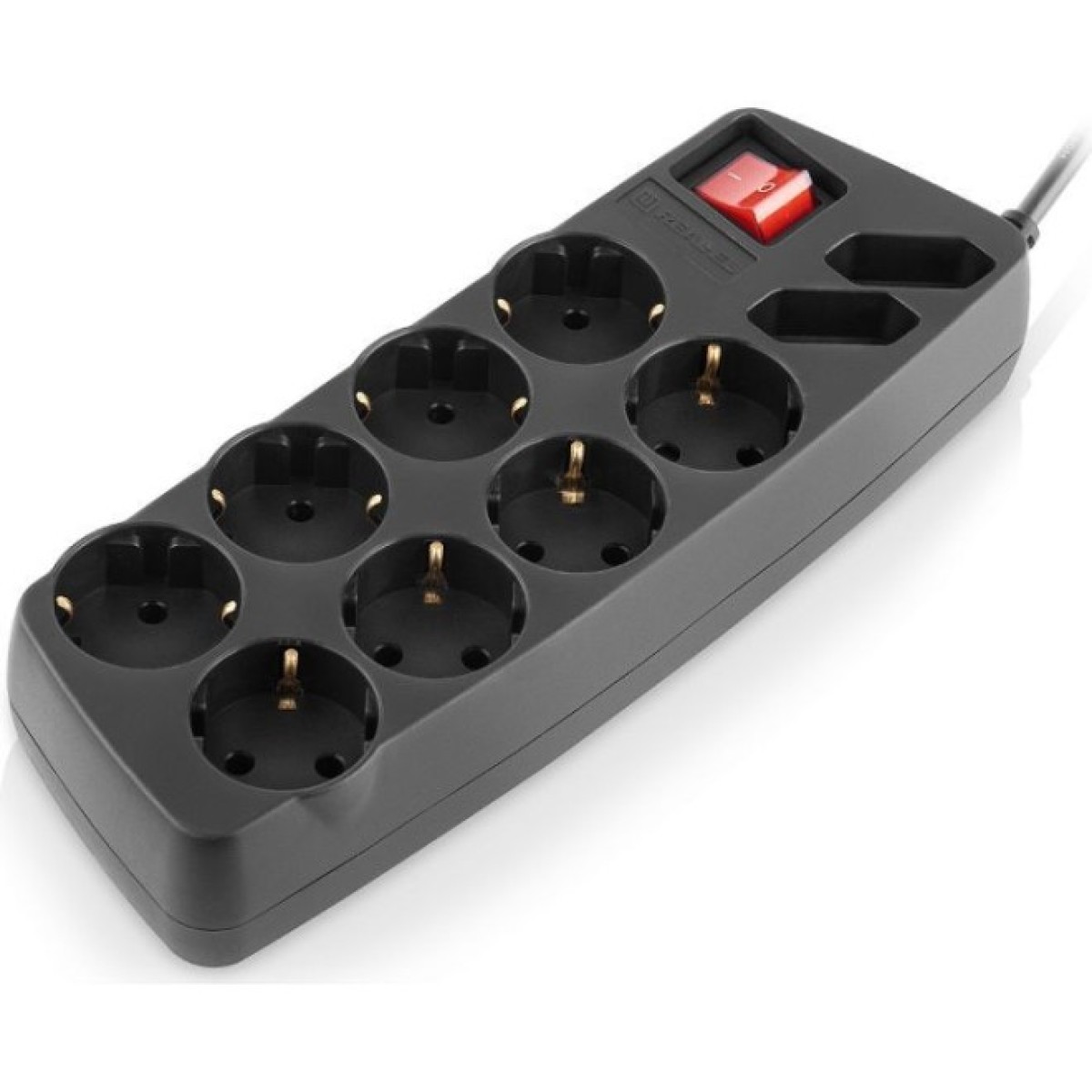 Мережевий фільтр живлення REAL-EL REAL-EL RS-10 Protect, 1.8m, black (EL122300038) 98_98.jpg - фото 2
