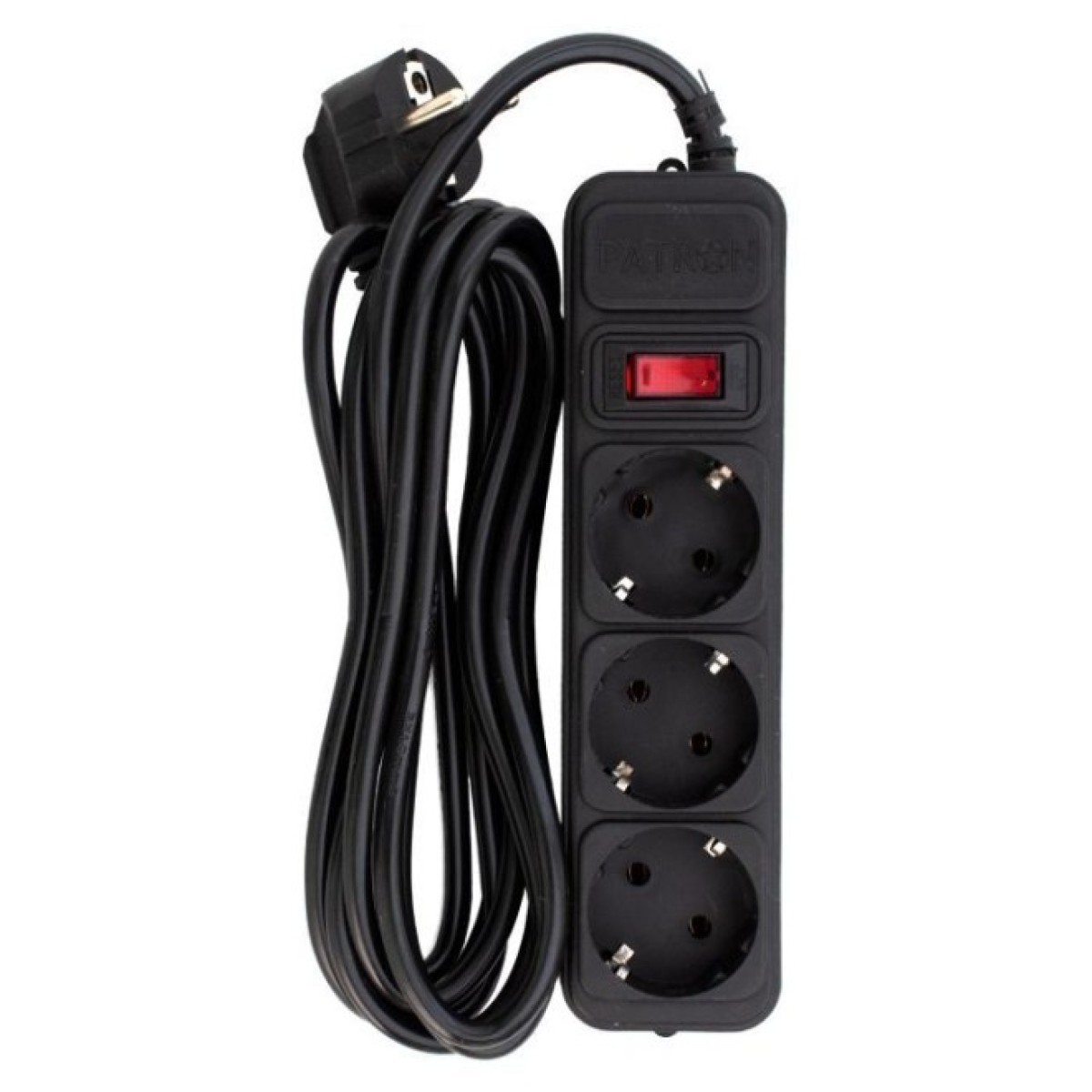 Мережевий фільтр живлення Patron EXT-PN-SP-1033, 3m Black (EXT-PN-SP-1033) 256_256.jpg