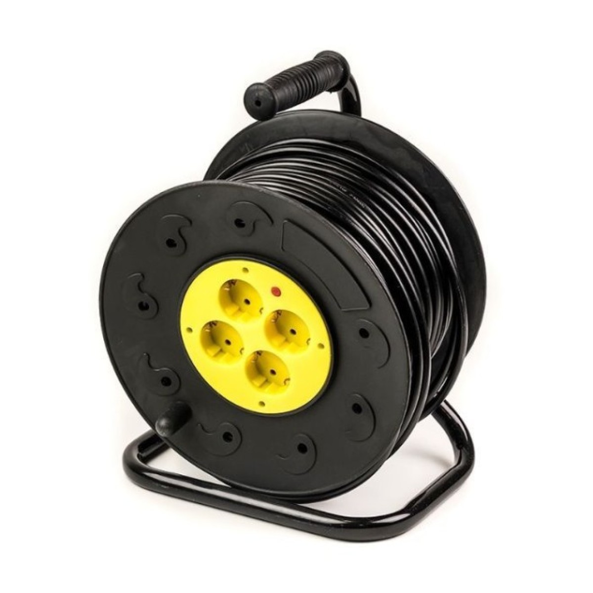 Мережевий подовжувач PowerPlant 50 м, 3x2.5мм2, 16А, (JY-2002/50) (PPRA16M50S4L) 256_256.jpg