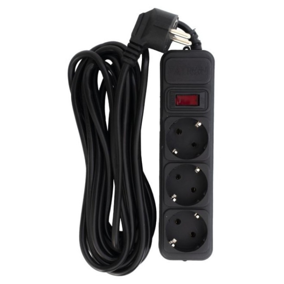 Мережевий фільтр живлення Patron EXT-PN-SP-1035, 5m Black (EXT-PN-SP-1035) 256_256.jpg