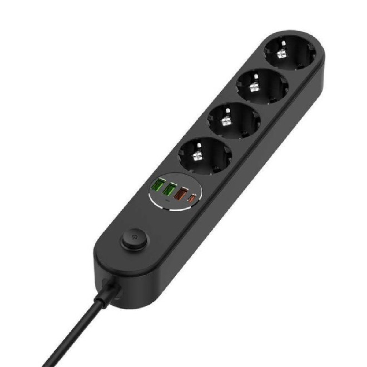 Мережевий фільтр живлення ColorWay CW-CHE44PDB, 4 розетки/4USB 2M (CW-CHE44PDB) 98_98.jpg - фото 5