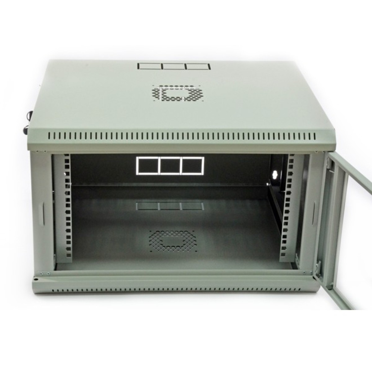 Серверный шкаф настенный 6U эконом, акрил(UA-MGSWL65G) 98_98.jpg - фото 6