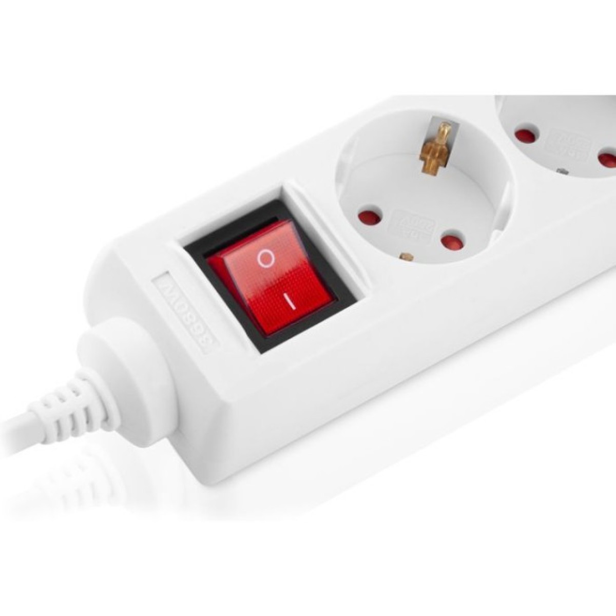 Мережевий фільтр живлення REAL-EL RS-6 Protect M 3m, white (EL122300033) 98_98.jpg - фото 2