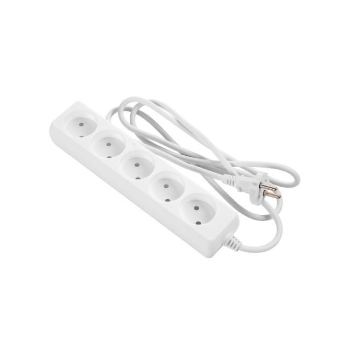 Мережевий подовжувач 2E 5XCEE7/17, 1.5м, white (2E-U0510M1.5) 256_256.jpg