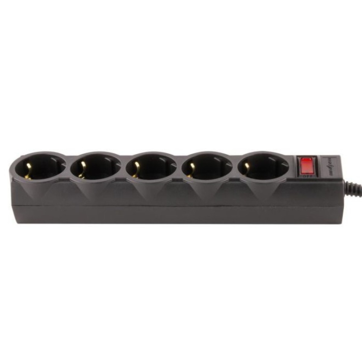 Мережевий фільтр живлення LogicPower LP-X5 PREMIUM, 3m black (9584) 98_98.jpg - фото 4