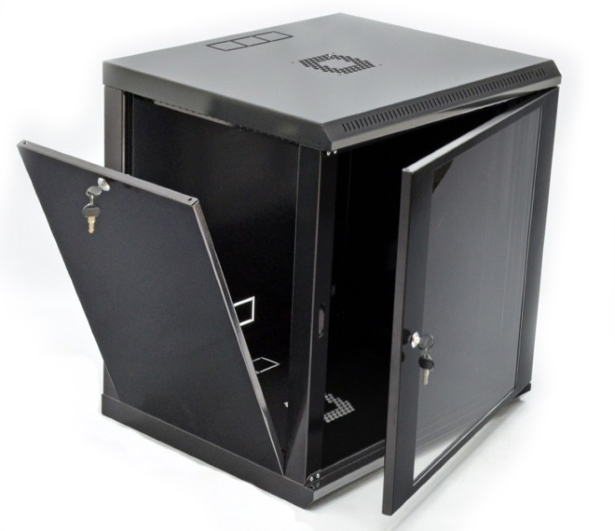 Шкаф настенный для серверов 15U эконом, акрил (UA-MGSWL156G) 98_85.jpg - фото 3