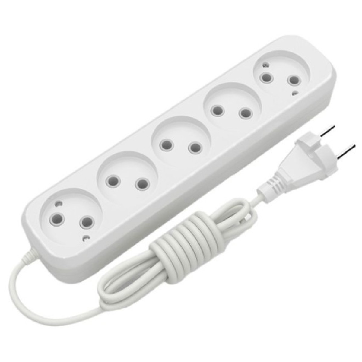 Мережевий подовжувач Electrum C-ES-1816 3.0m 5 роз, white (C-ES-1816) 256_256.jpg