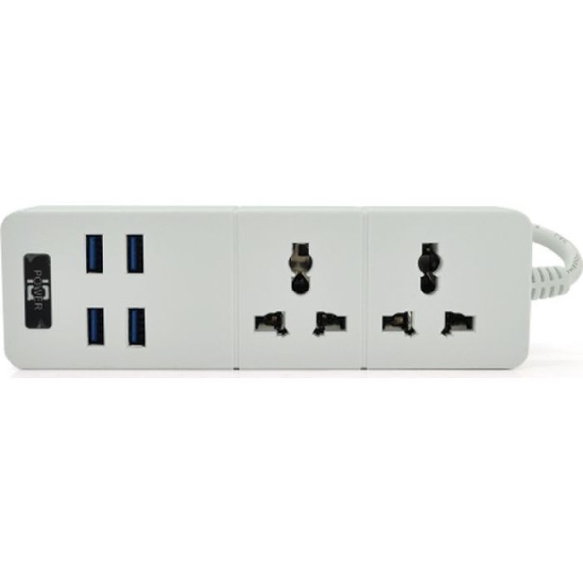 Мережевий фільтр живлення Voltronic TВ-Т07, 2роз, 4*USB White (ТВ-Т07-White) 256_256.jpg