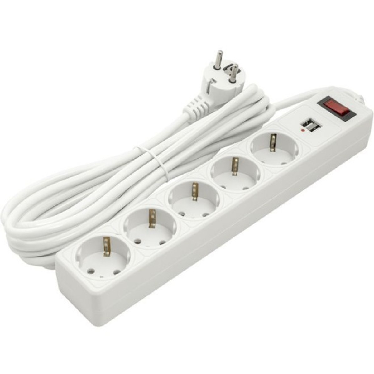 Мережевий фільтр живлення PowerPlant 5м, 5 розеток, USB 2.1A (JY-1056U/5) (PPSA10M50S5U) 256_256.jpg