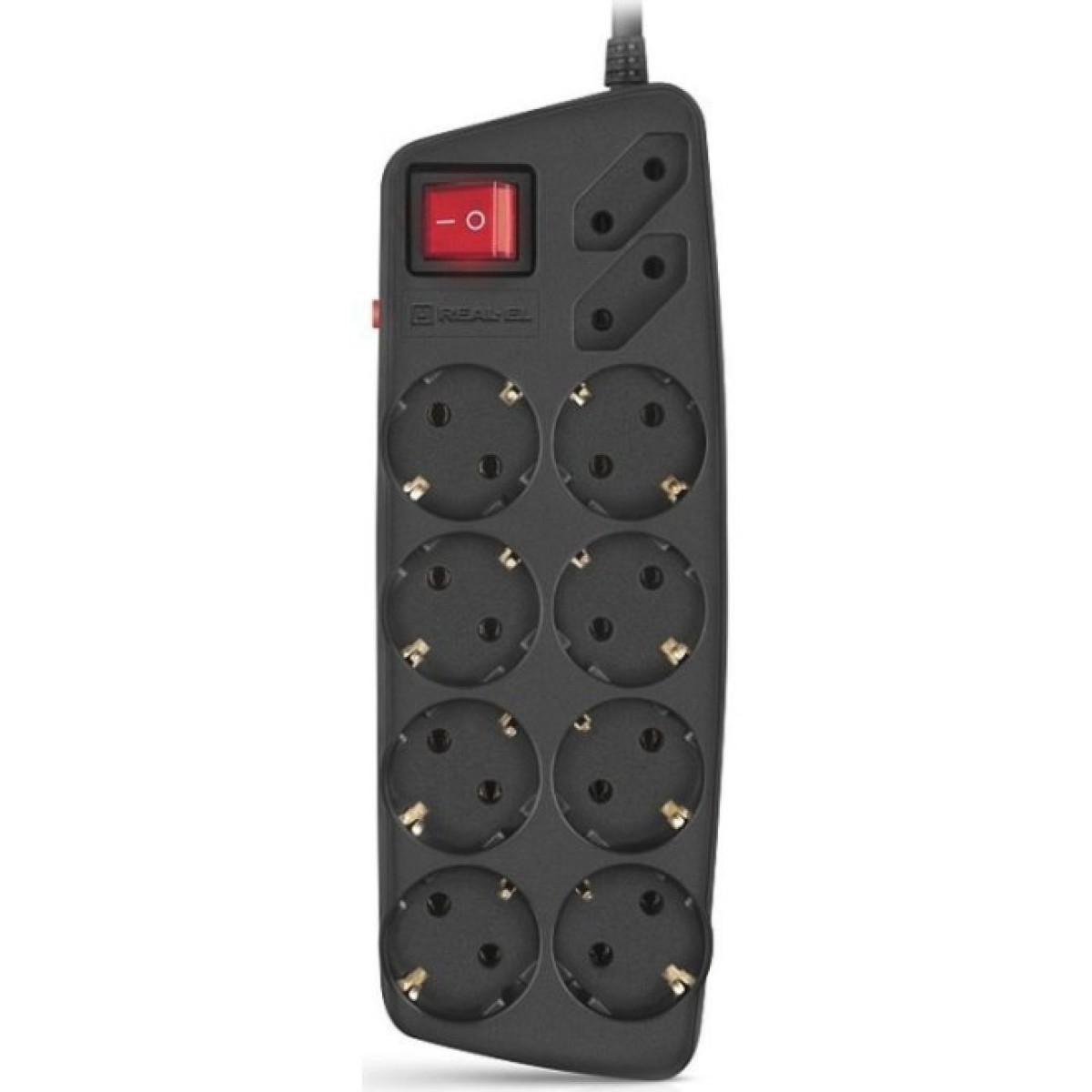 Мережевий фільтр живлення REAL-EL REAL-EL RS-10 Protect, 5m, black (EL122300040) 256_256.jpg
