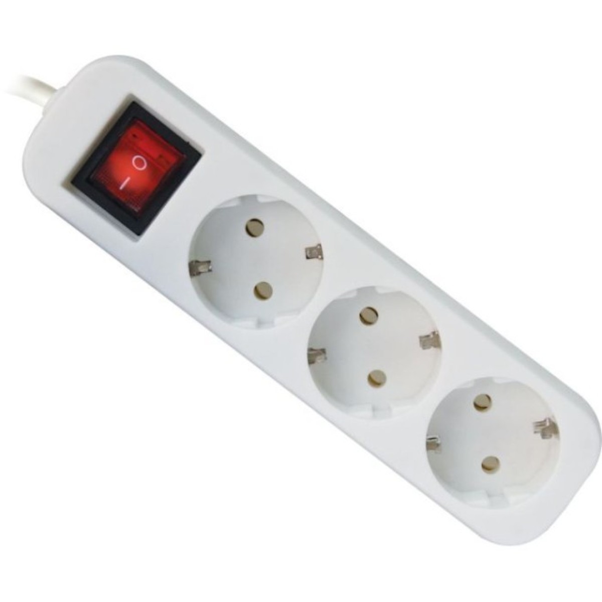 Мережевий подовжувач Defender S318 1.8 m 3 роз switch white (99233) 256_256.jpg