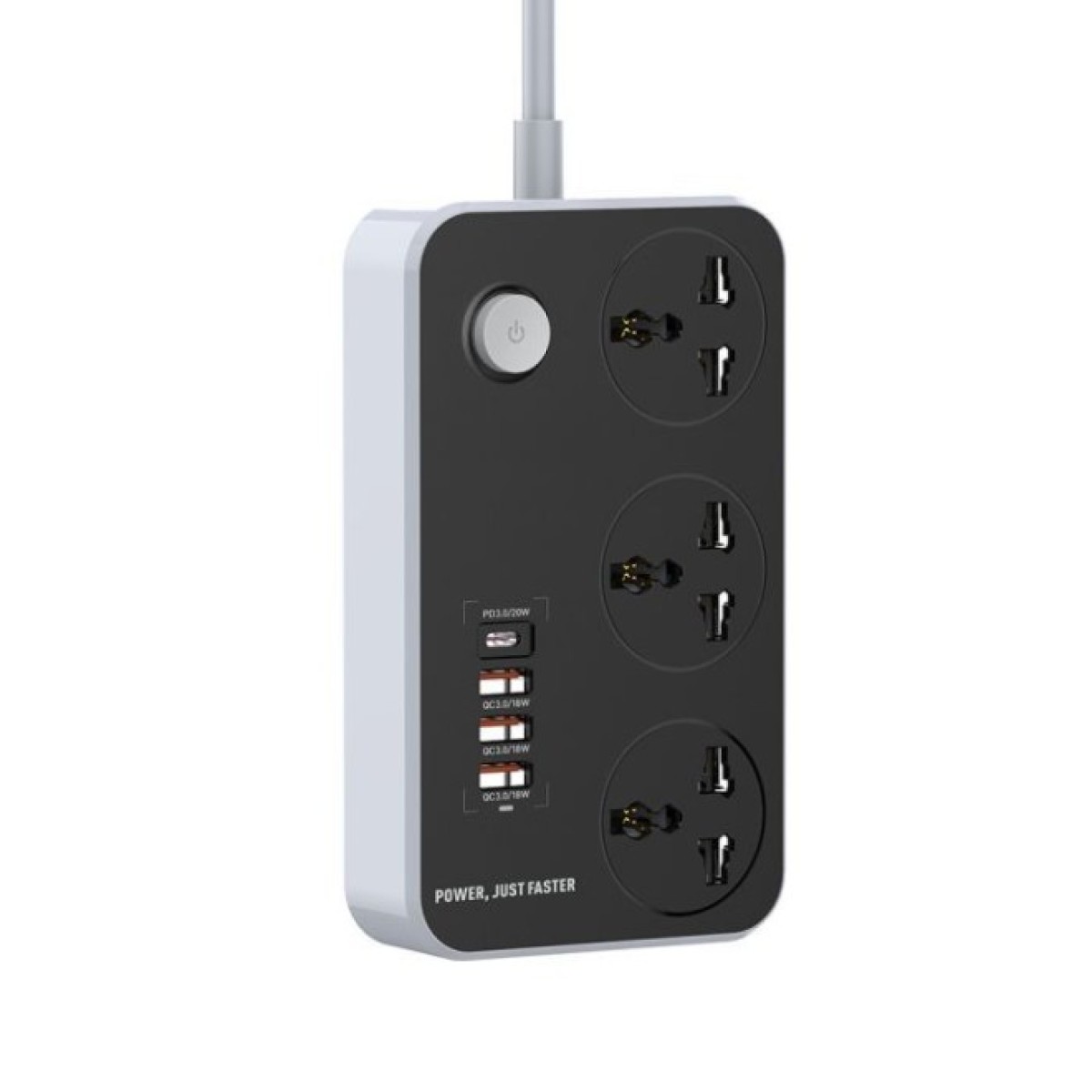 Мережевий фільтр живлення ColorWay CW-CHU34PDB, 3 розетки/4USB Black 2M (CW-CHU34PDB) 98_98.jpg - фото 8