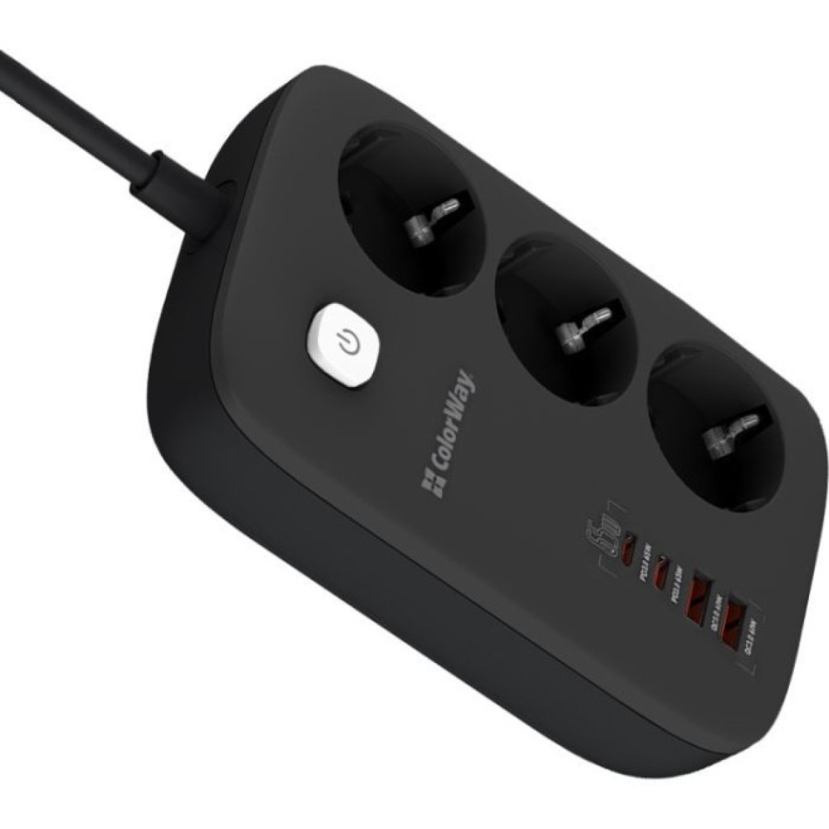 Мережевий фільтр живлення ColorWay CW-CHE34PDB 3 роз/4USB GaN3 Pro (CW-CHE34PDB) 98_98.jpg - фото 12