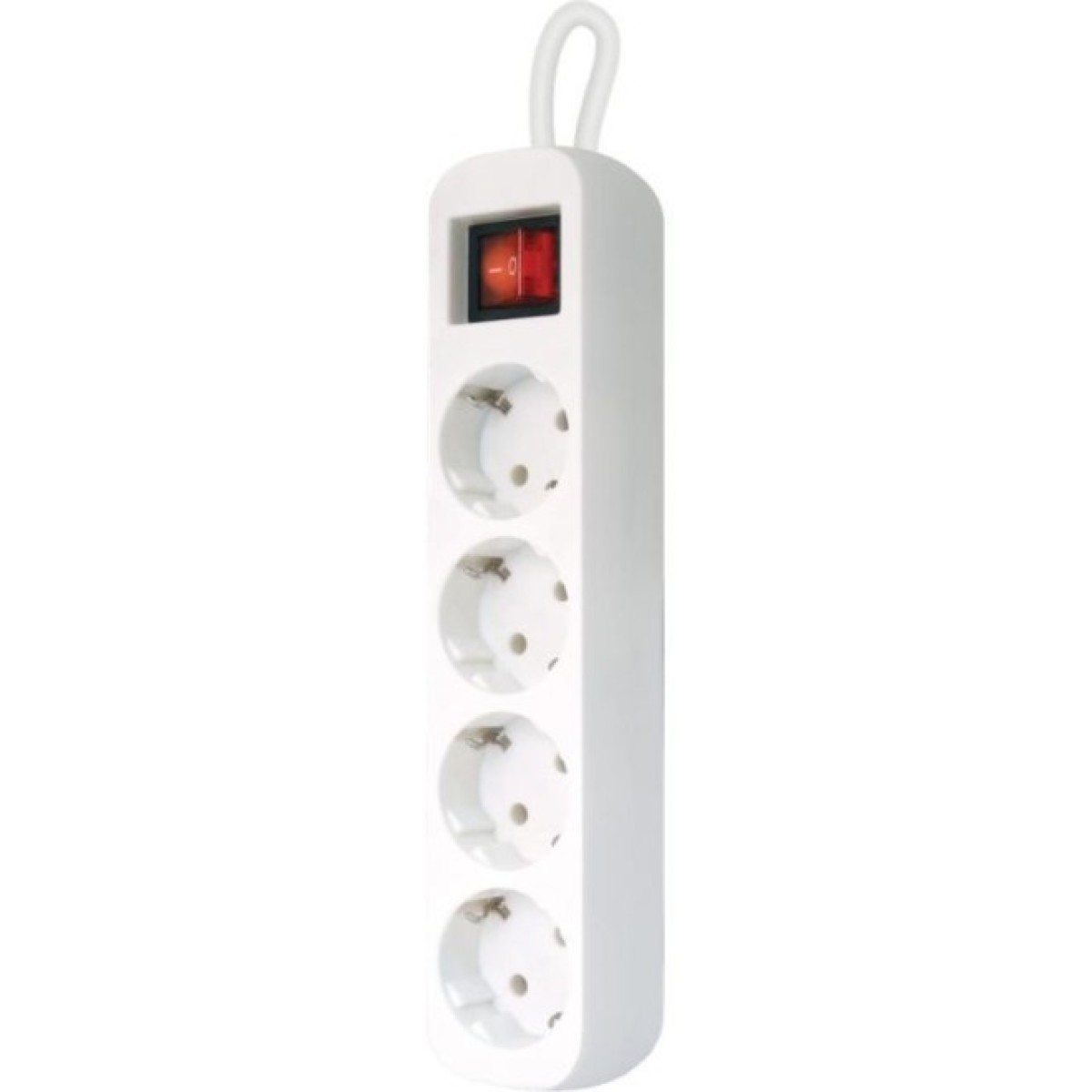 Мережевий подовжувач Defender S450 5.0 m 4 роз switch white (99239) 98_98.jpg - фото 4