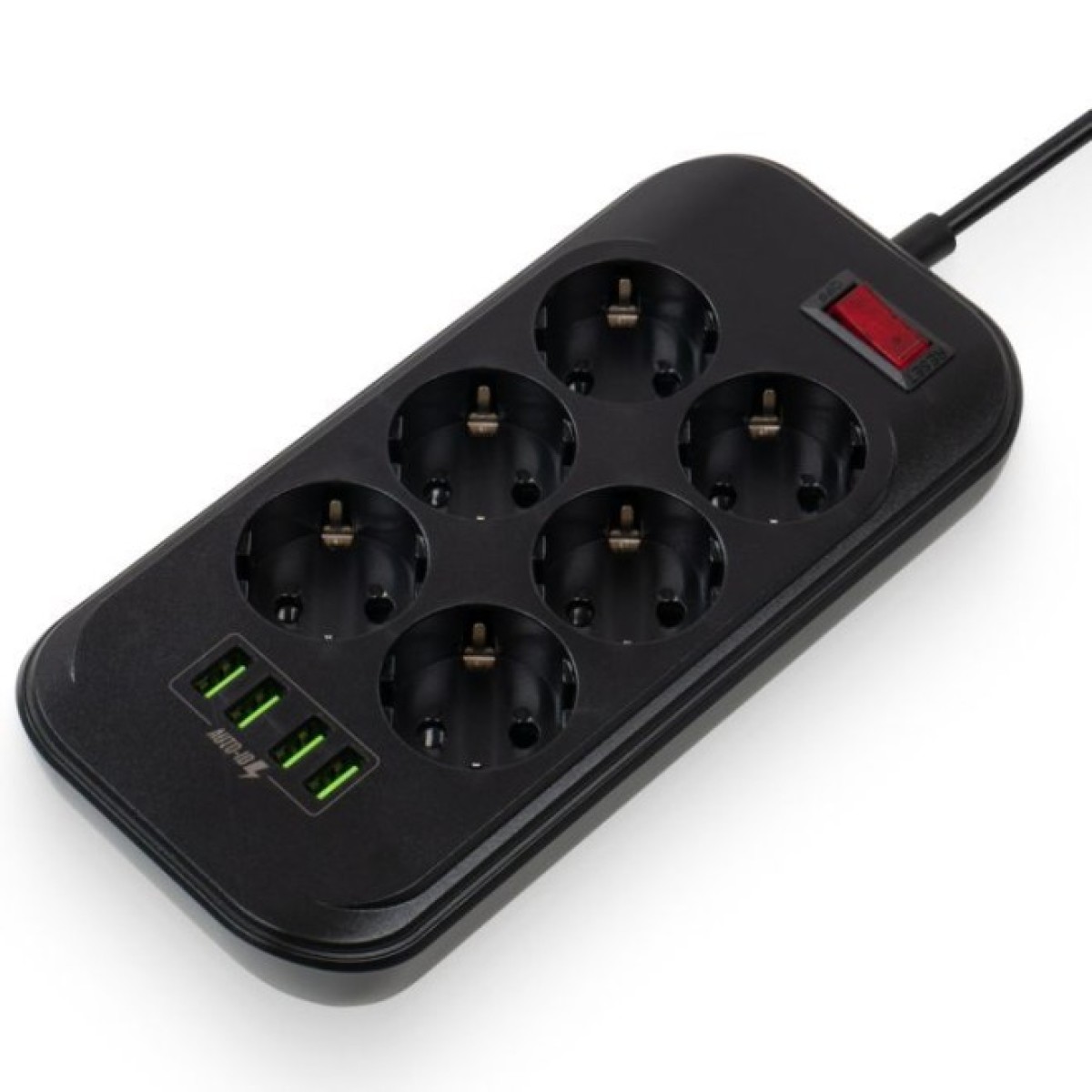 Мережевий фільтр живлення ColorWay CW-CHE64B, 6 розеток/4USB Black (CW-CHE64B) 98_98.jpg - фото 12