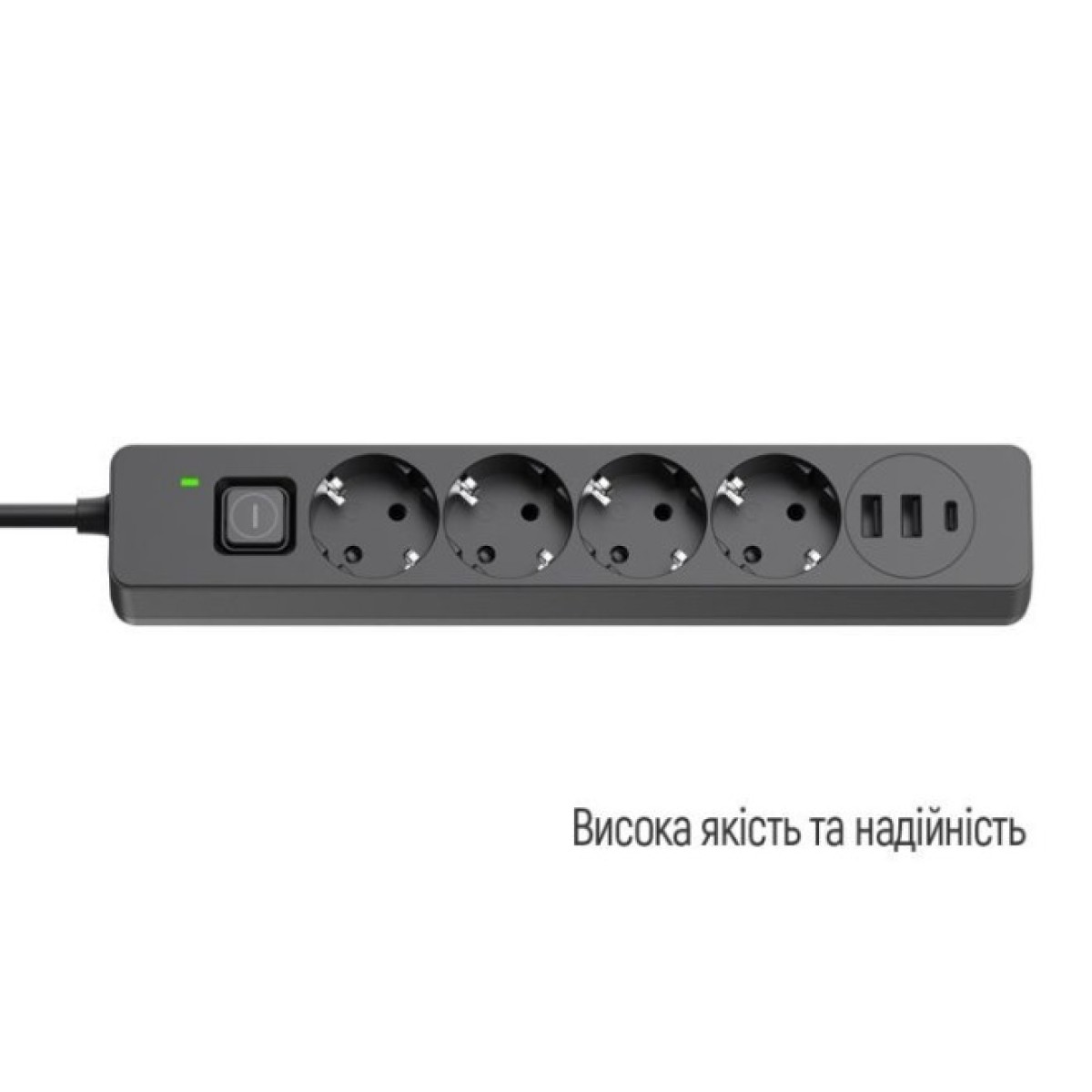 Мережевий фільтр живлення ColorWay CW-CHE435PDB, 4 розетки/3USB 5M (CW-CHE435PDB) 98_98.jpg - фото 9