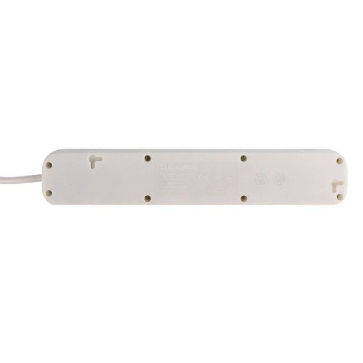 Мережевий фільтр живлення ColorWay CW-PSEA52W, 5 розеток/ 2M white (CW-PSEA52W) 98_98.jpg - фото 7