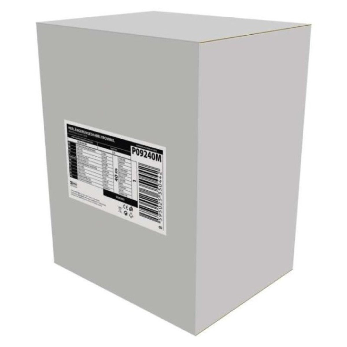Мережевий подовжувач EMOS катушка 4 роз., 40 м (P09240M) 98_98.jpg - фото 4
