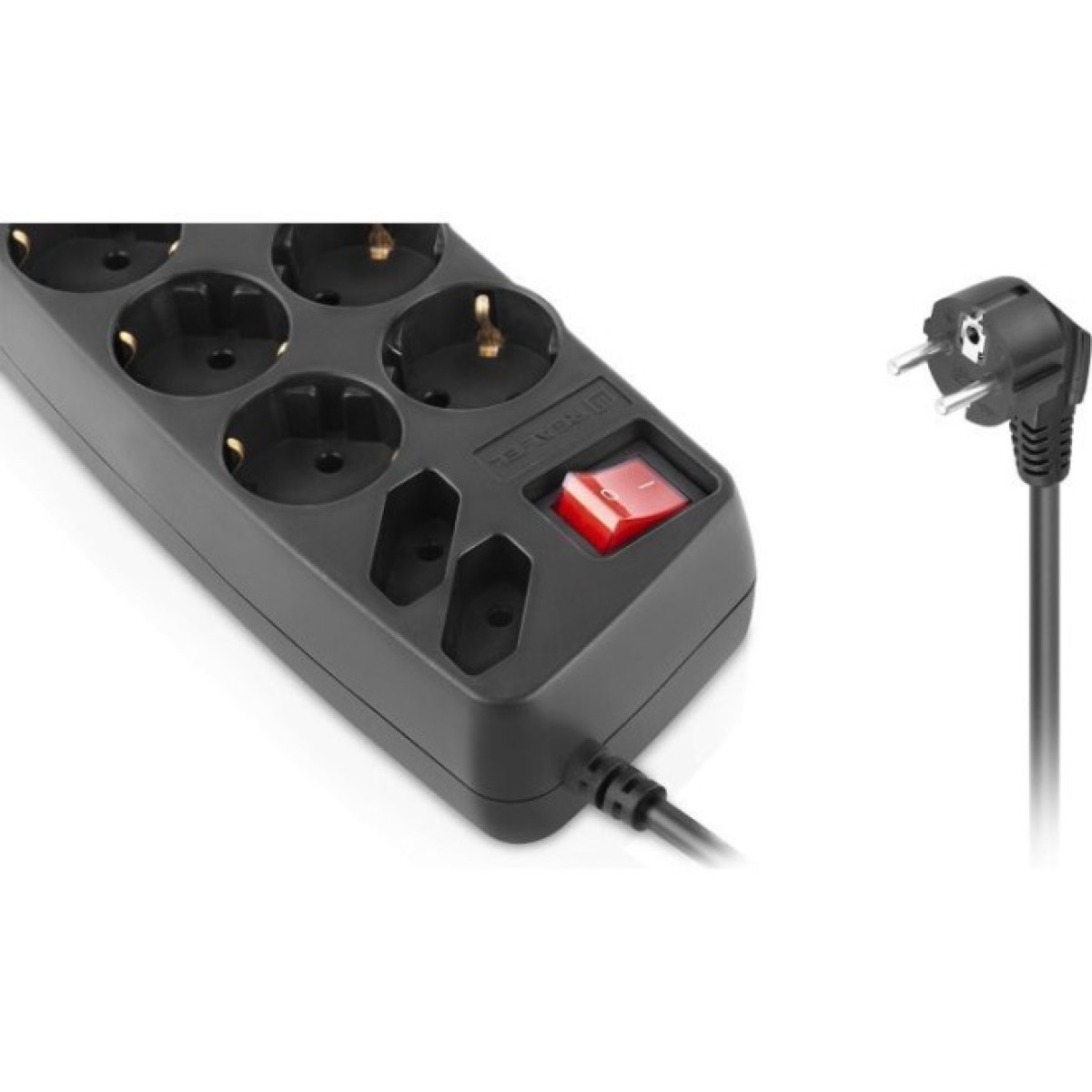 Мережевий фільтр живлення REAL-EL REAL-EL RS-10 Protect, 5m, black (EL122300040) 98_98.jpg - фото 8