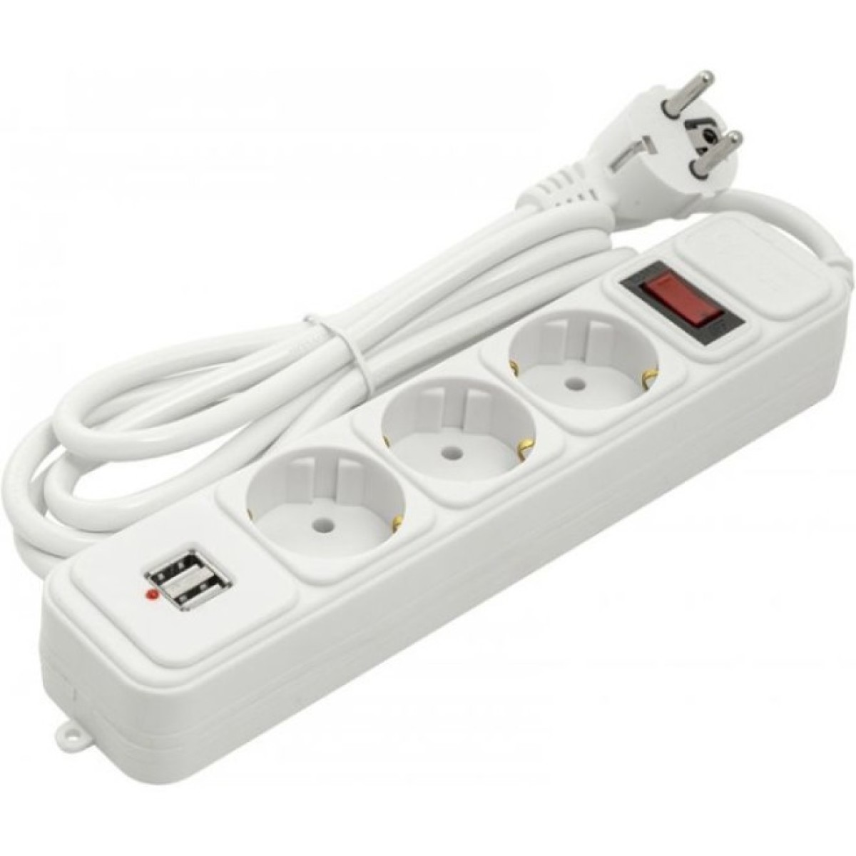 Мережевий фільтр живлення PowerPlant 1.8 м, 3 розетки, USB ( PPSA10M18S3U ) (PPSA10M18S3U) 256_256.jpg