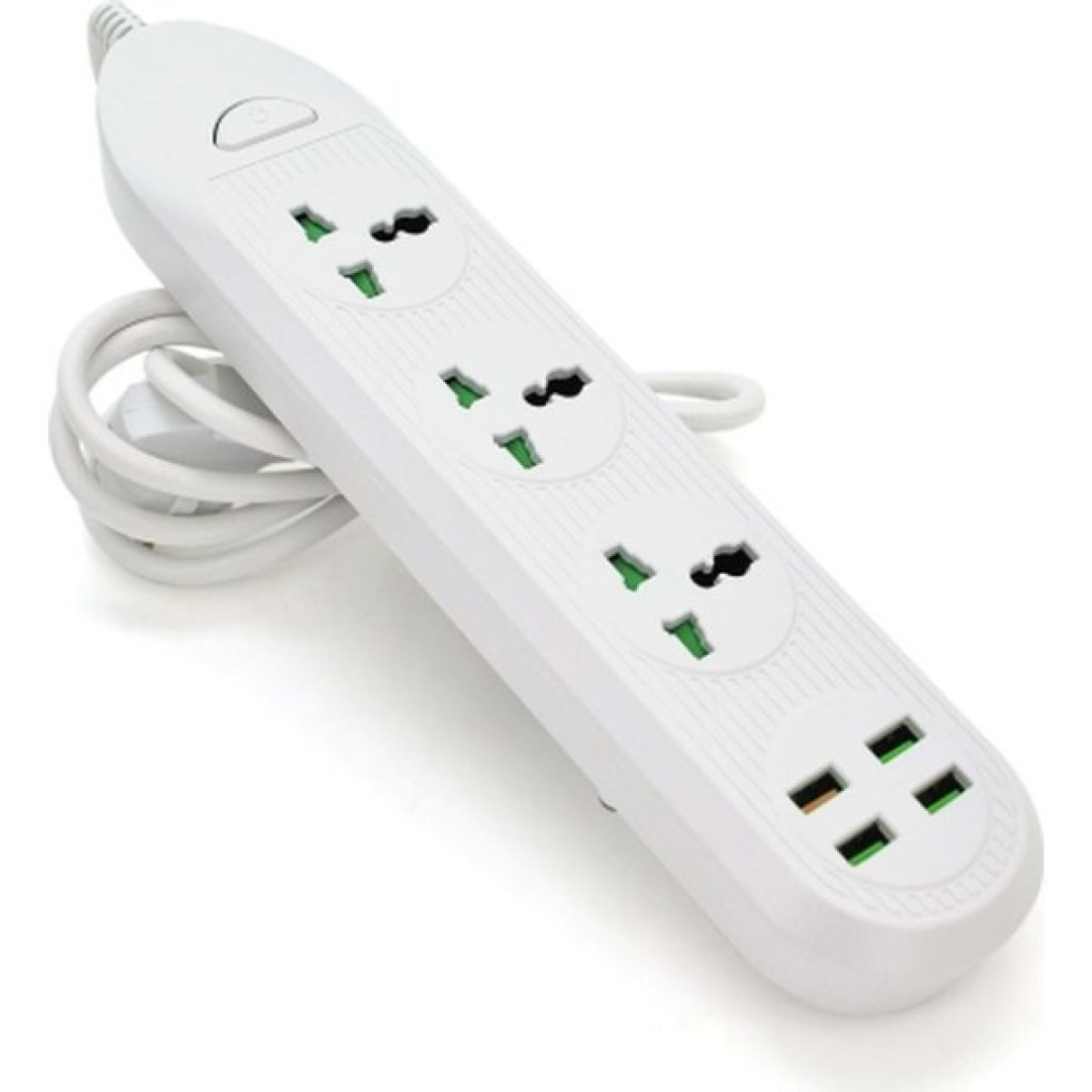 Мережевий фільтр живлення Voltronic TВ-Т16, 4роз, 3*USB White (ТВ-Т16-White) 256_256.jpg