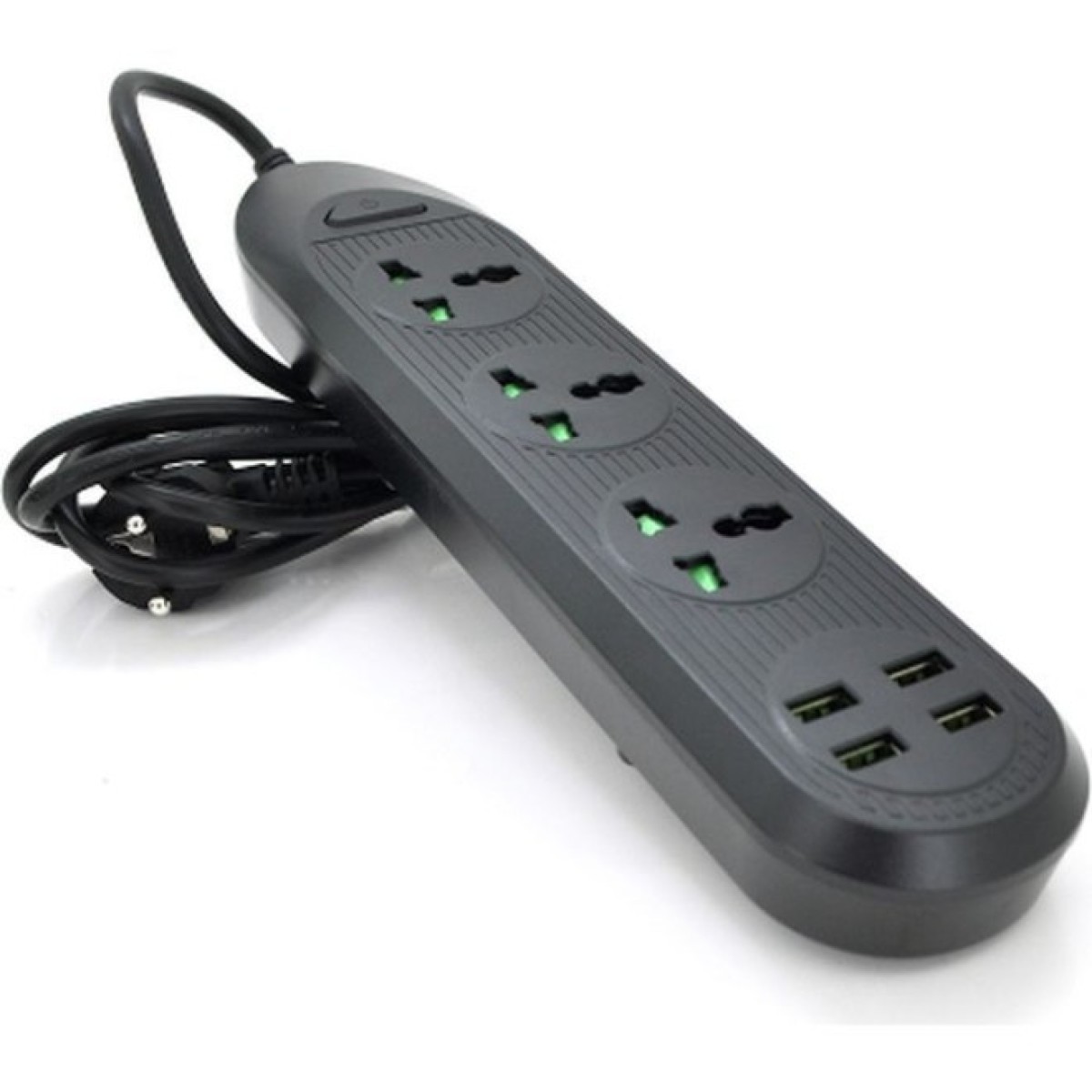 Мережевий фільтр живлення Voltronic TВ-Т16mini, 3роз, 4*USB Black (ТВ-Т16mini-Black) 256_256.jpg