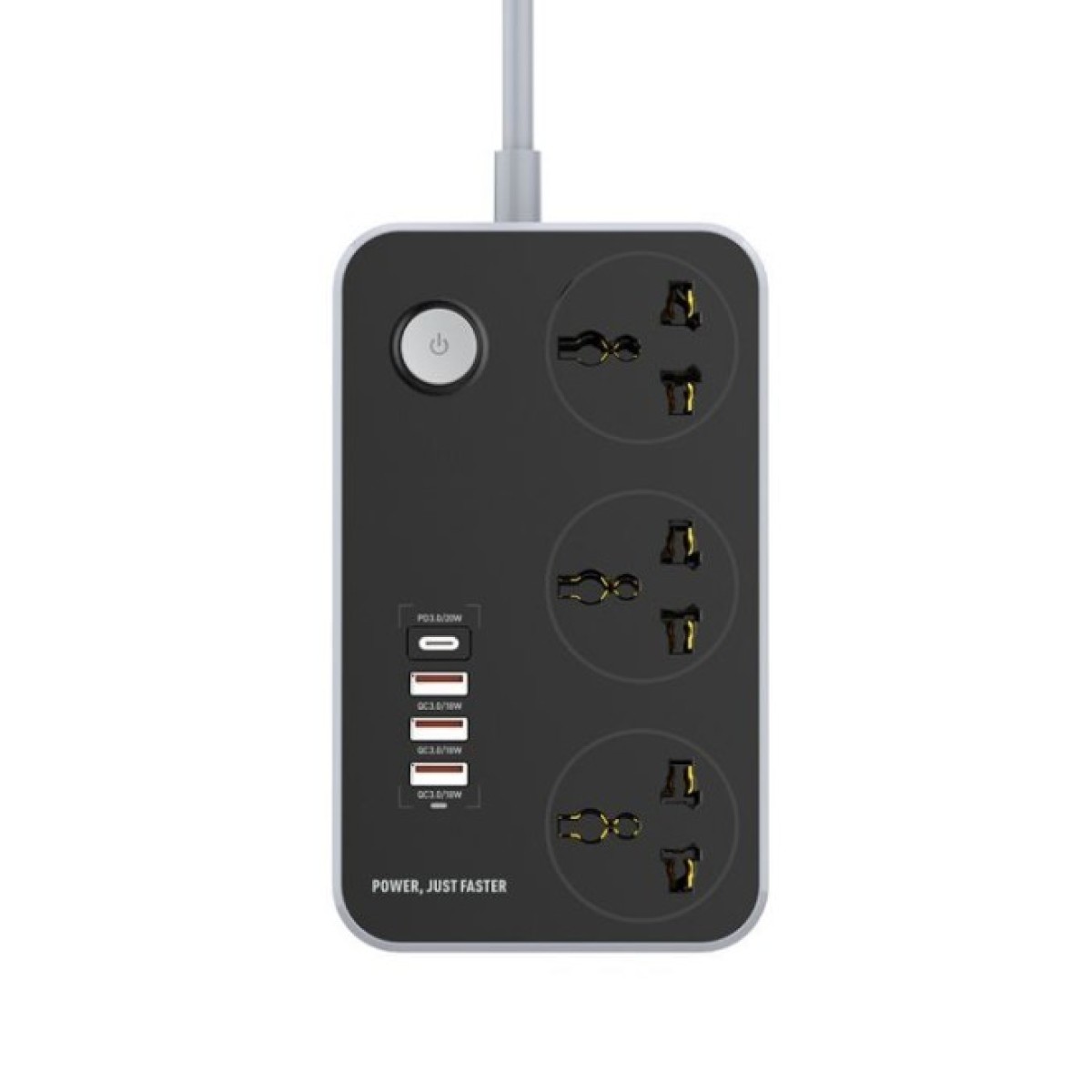 Мережевий фільтр живлення ColorWay CW-CHU34PDB, 3 розетки/4USB Black 2M (CW-CHU34PDB) 98_98.jpg - фото 12