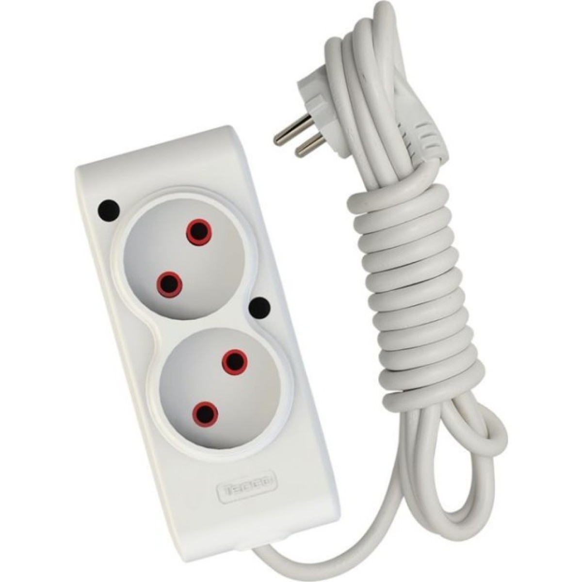 Мережевий подовжувач TECCO 3м 2 поста white (8681277841118) 256_256.jpg