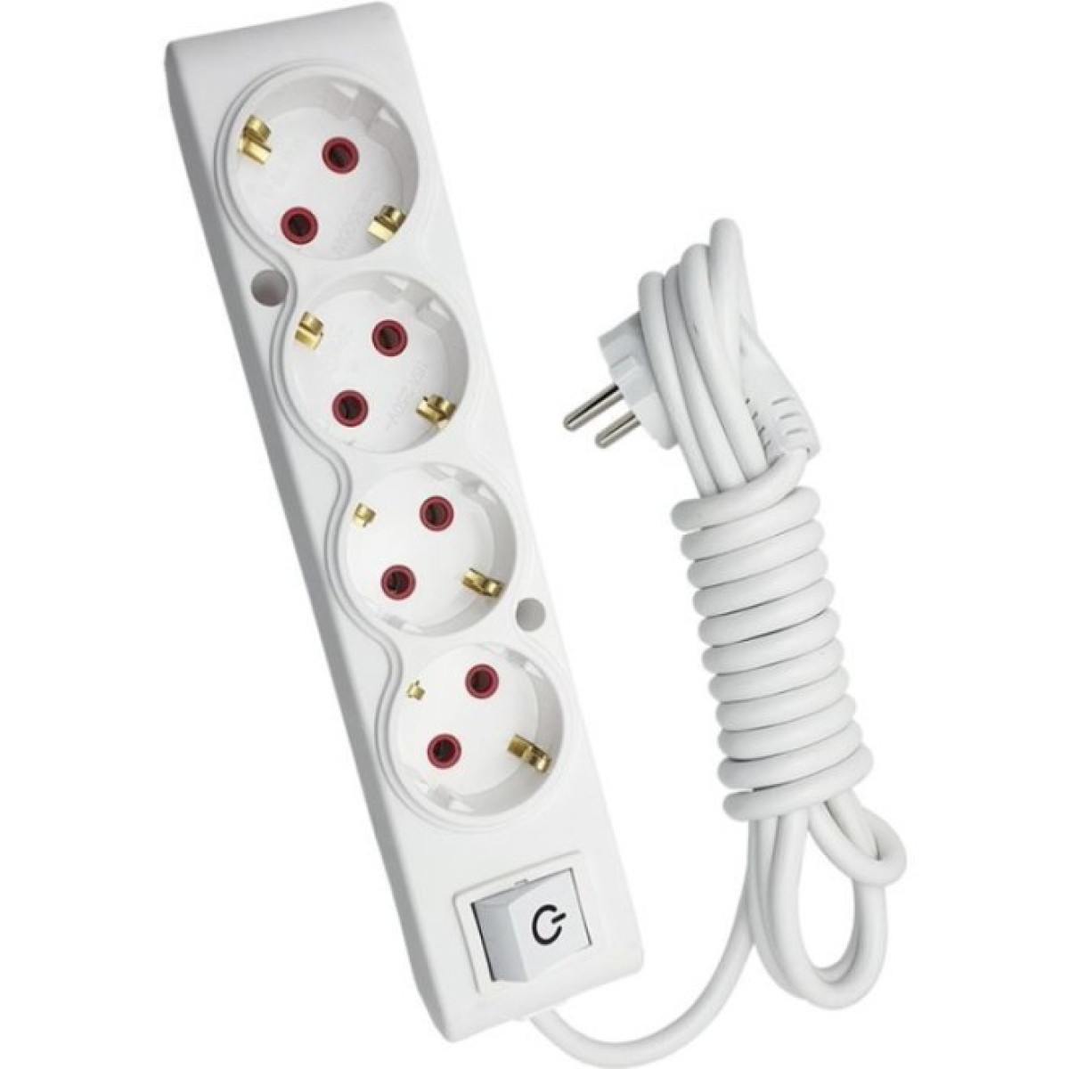 Мережевий подовжувач TECCO 3м 4 поста white (8681277842733) 256_256.jpg