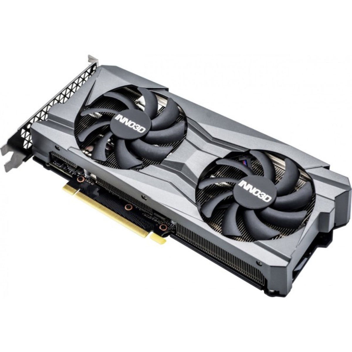 Відеокарта GeForce RTX3060 Inno3D Twin X2 OC, 12GB GDDR6 192bit, PCI Express (N30602-12D6X-11902120H) 98_98.jpg - фото 4