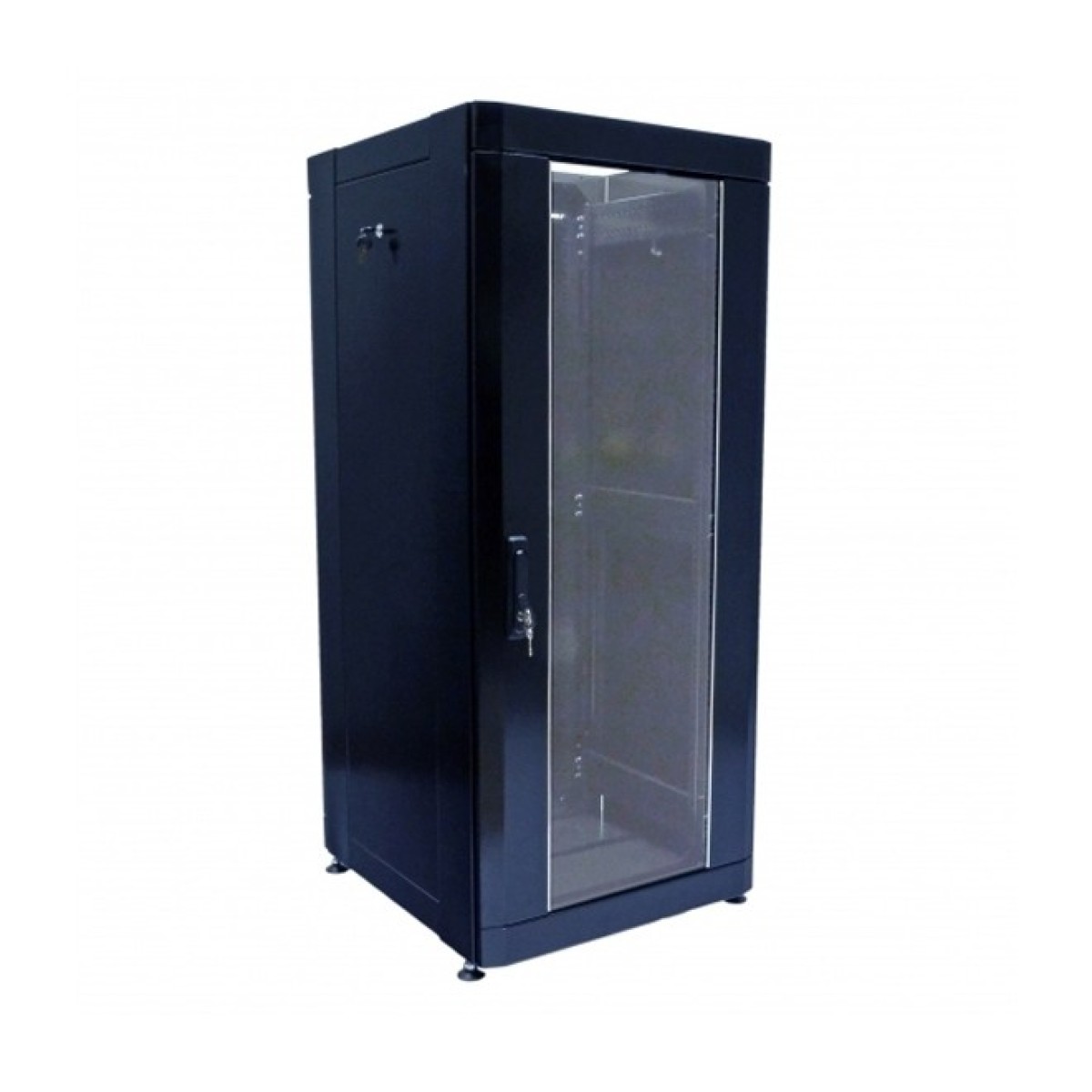 Шкаф серверный напольный 19" 33U, 610х675 мм (Ш*Г), усиленный, черный (UA-MGSE3366MB) 98_98.jpg - фото 10