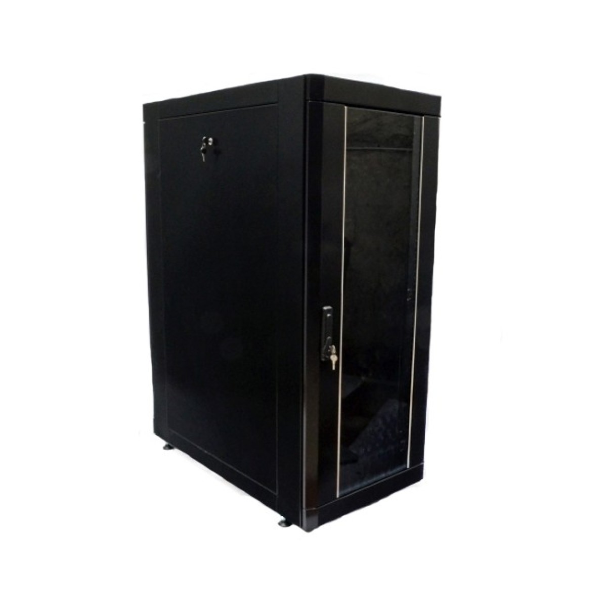 Шкаф 19" 33U, 610х1055 мм (Ш*Г), усиленный, черный (UA-MGSE33610MB) 98_98.jpg - фото 1