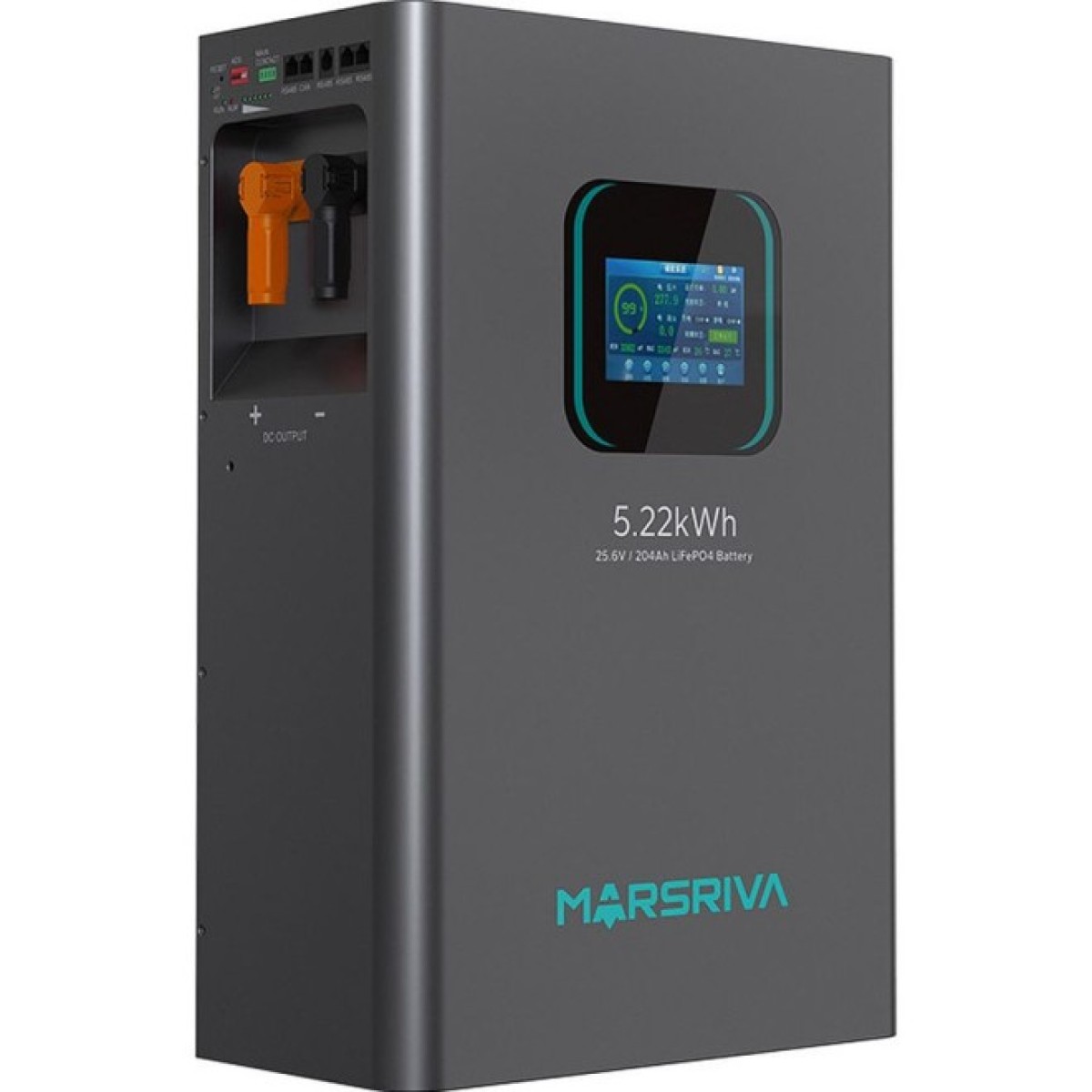 Акумуляторна батарея Marsriva LiFePO4, 25.6V/204Ah, 5.22KWH (MR-LFP24-200-WMD) 98_98.jpg - фото 3