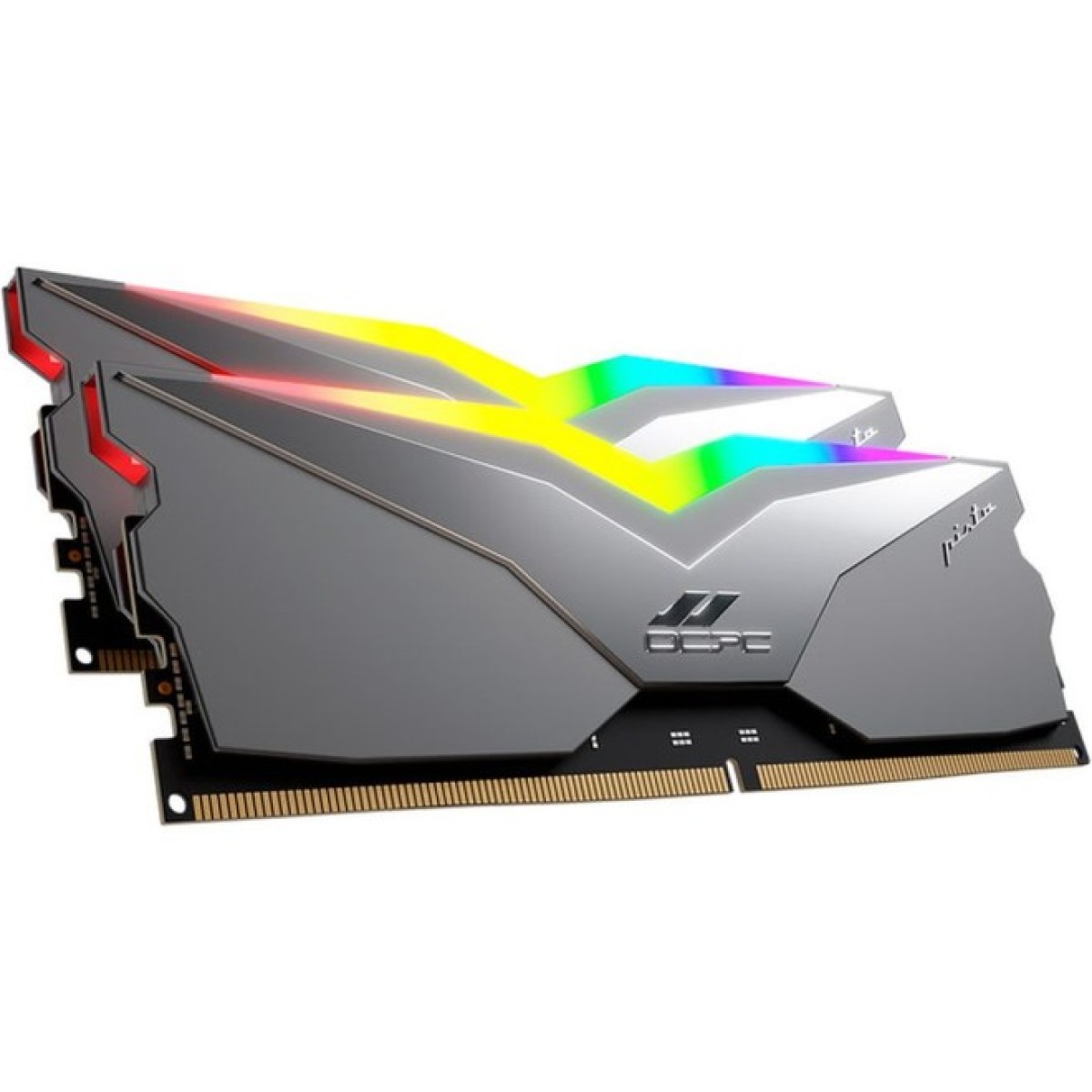 Оперативна пам'ять DDR5 64Gb 6200MHz (2*32Gb) OCPC PISTA RGB C40 Titan, Retail Kit (MMPT2K64GD562C40T) 98_98.jpg - фото 3