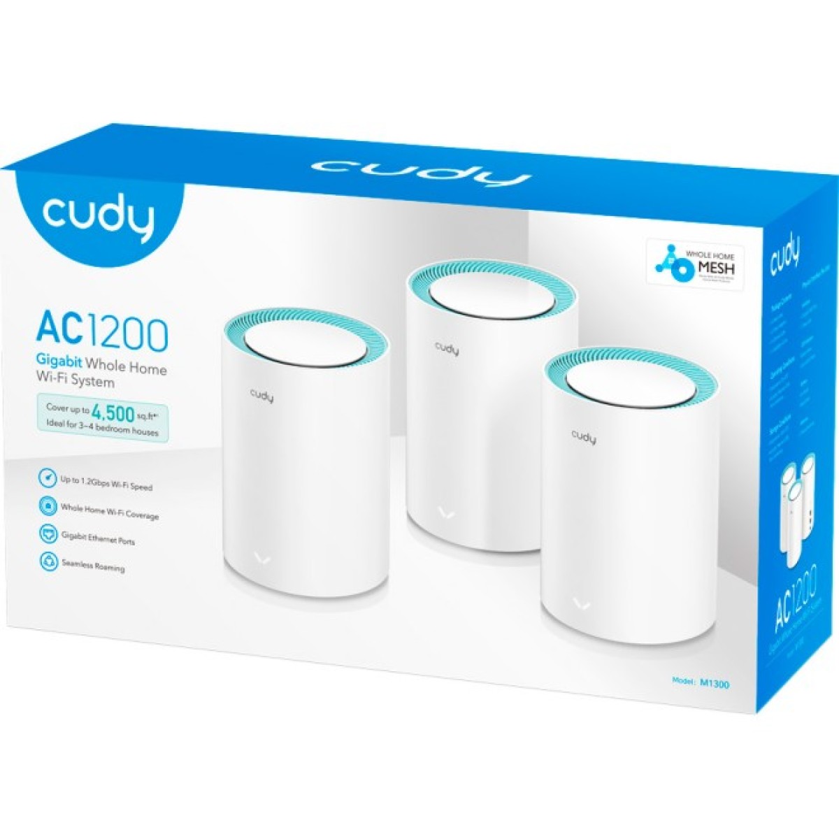 Mesh WiFi 5 система Cudy M1300 (3-PACK) 98_98.jpg - фото 5