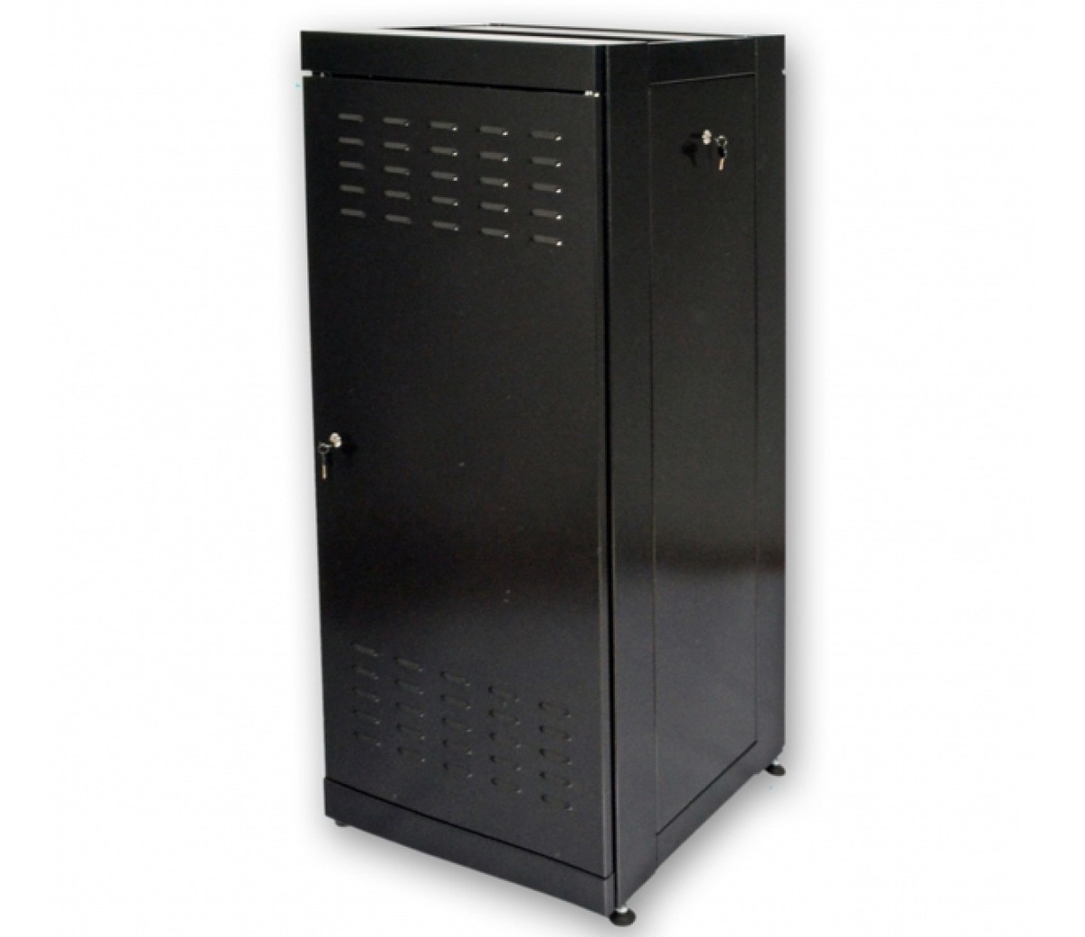Шкаф серверный напольный 19" 24U, 610х675мм (Ш*Г), усиленный, черный (UA-MGSE2466MB) 98_85.jpg - фото 10