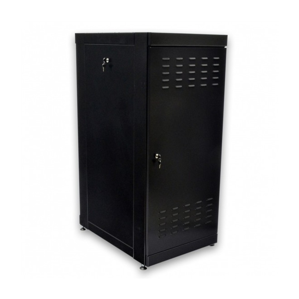 Шкаф серверный напольный 19" 18U, 610х865 мм (Ш*Г), усиленный, черный (UA-MGSE1868MB) 98_98.jpg - фото 6