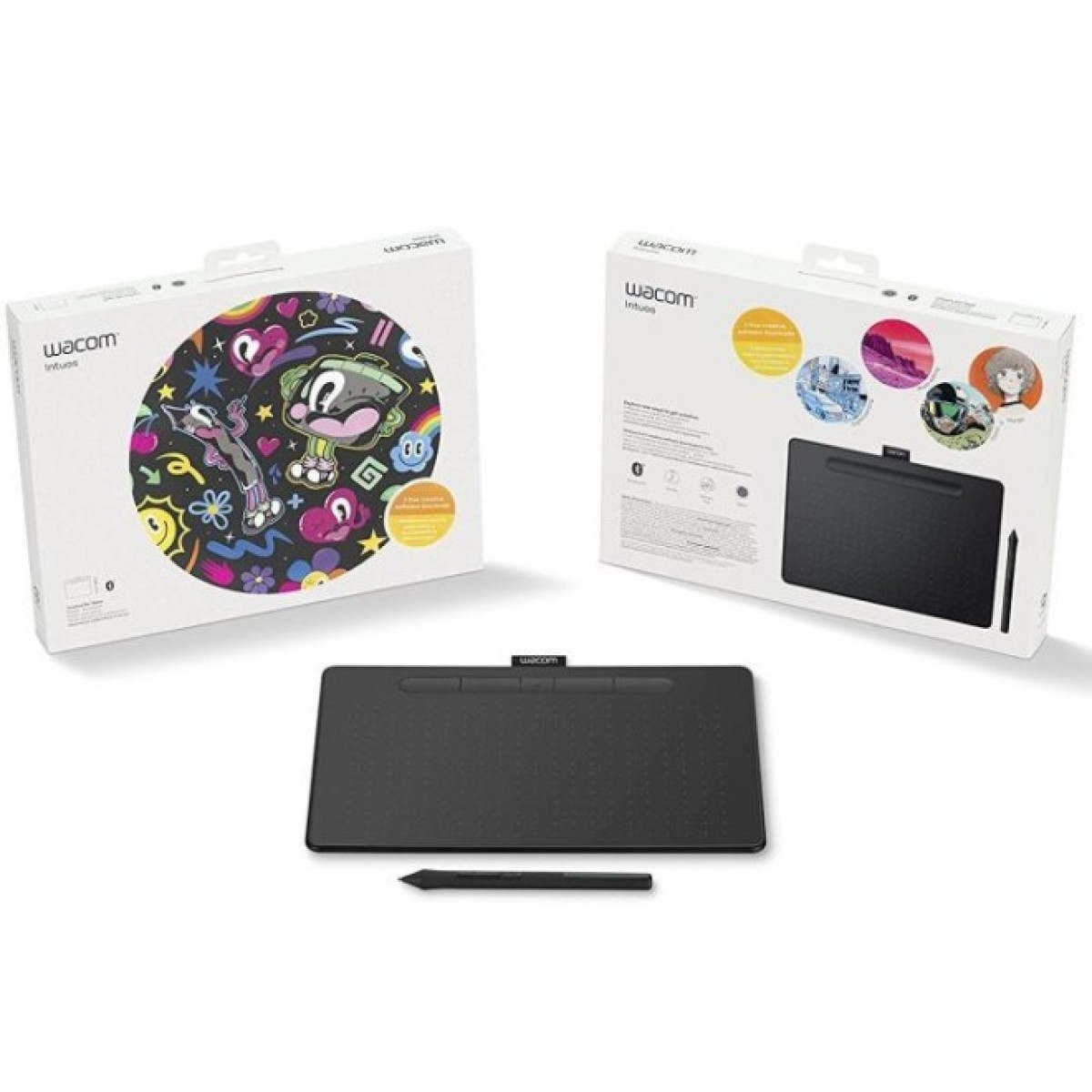 Графический планшет Wacom Intuos M Bluetooth black (CTL-6100WLK-N) 98_98.jpg - фото 3