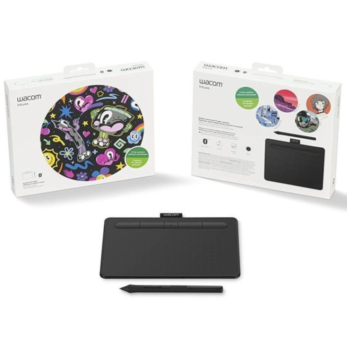 Графический планшет Wacom Intuos S Bluetooth black (CTL-4100WLK-N) 98_98.jpg - фото 9