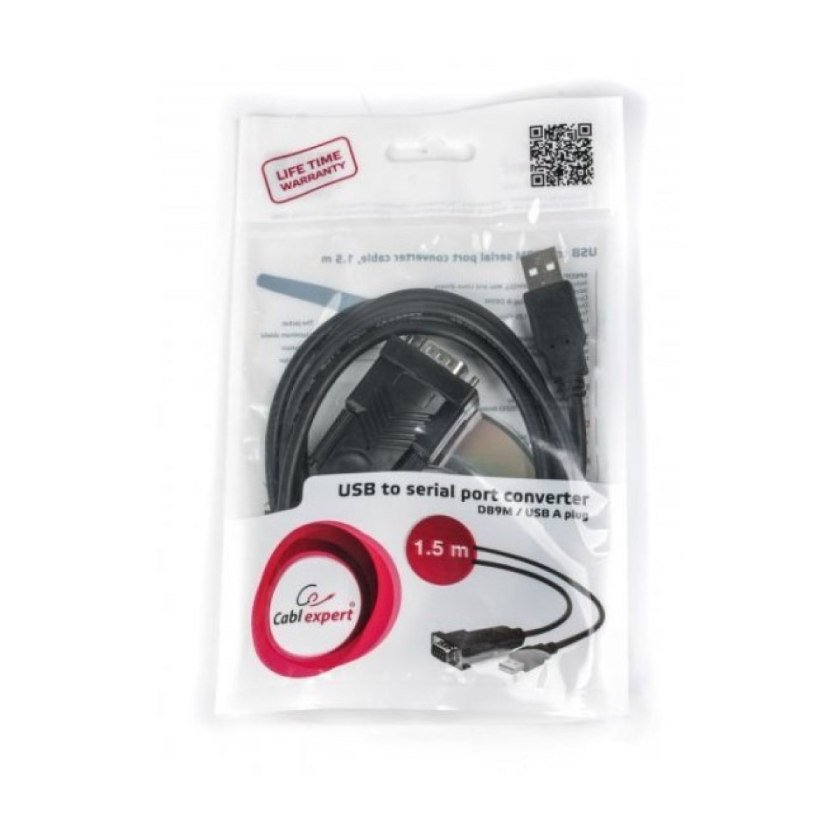 Кабель для передачи данных USB to COM 1.5m Cablexpert (UAS-DB9M-02) 98_98.jpg - фото 2