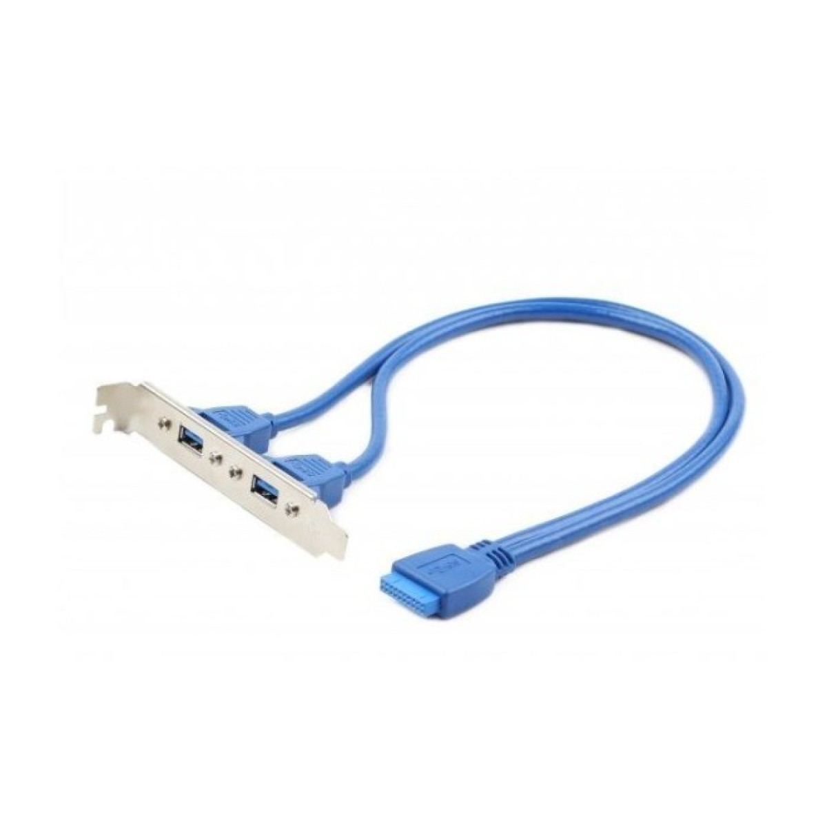Кабель для передачи данных USB 3.0 розетка на кронштейні 10P 45 см Cablexpert (CC-USB3-RECEPTACLE) 256_256.jpg