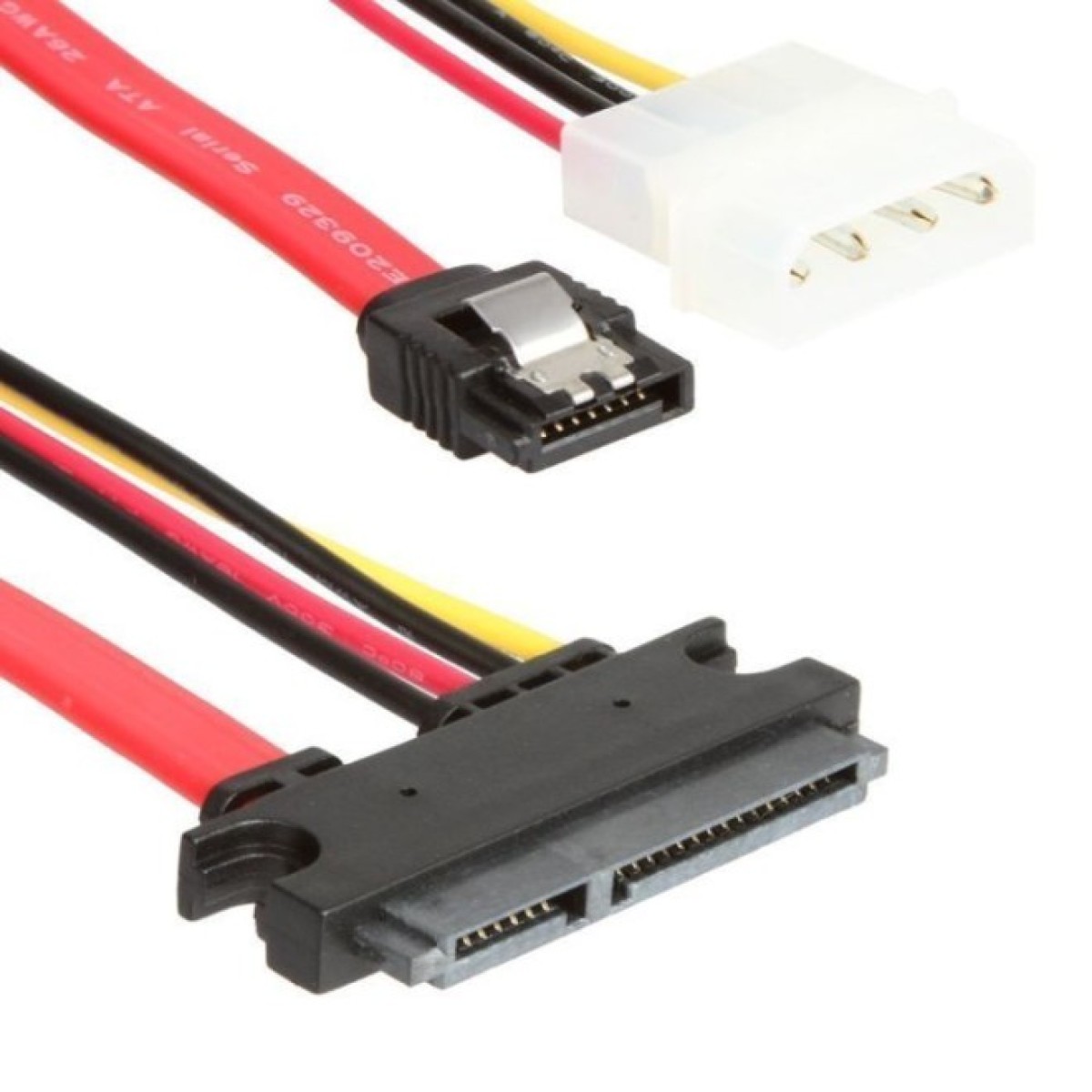 Кабель для передачи данных SATA +power 0.45m Vinga (SATAPW01) 98_98.jpg - фото 2