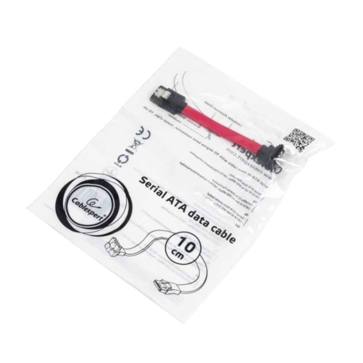 Кабель для передачи данных SATA III 0.1m угловой Cablexpert (CC-SATAM-DATA90-0.1M) 98_98.jpg - фото 3