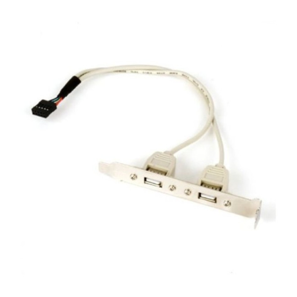 Кабель для передачи данных USB розетка на кронштейні 10P 25 см Gembird (CCUSBRECEPTACLE) 256_256.jpg