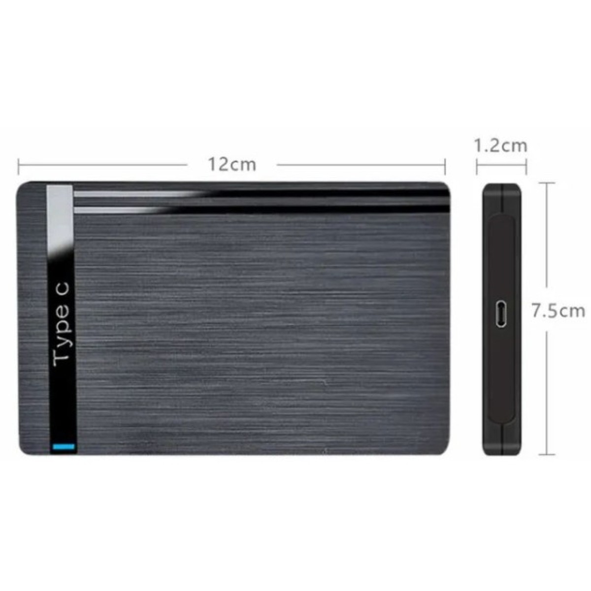 Кишеня зовнішня Dynamode 2.5" SATA/SSD HDD - USB 3.1 Type-C (DM-CAD-25317C) 98_98.jpg - фото 2