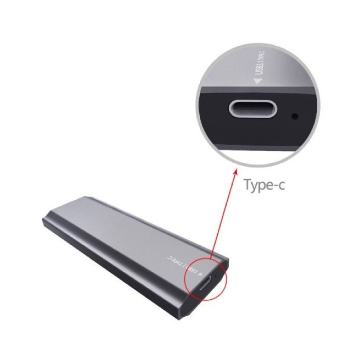 Кишеня зовнішня Dynamode M.2 SSD NVMe/SATA combo USB3.2 GEN2 USB-C (DM-CAD-SSD05) 98_98.jpg - фото 3