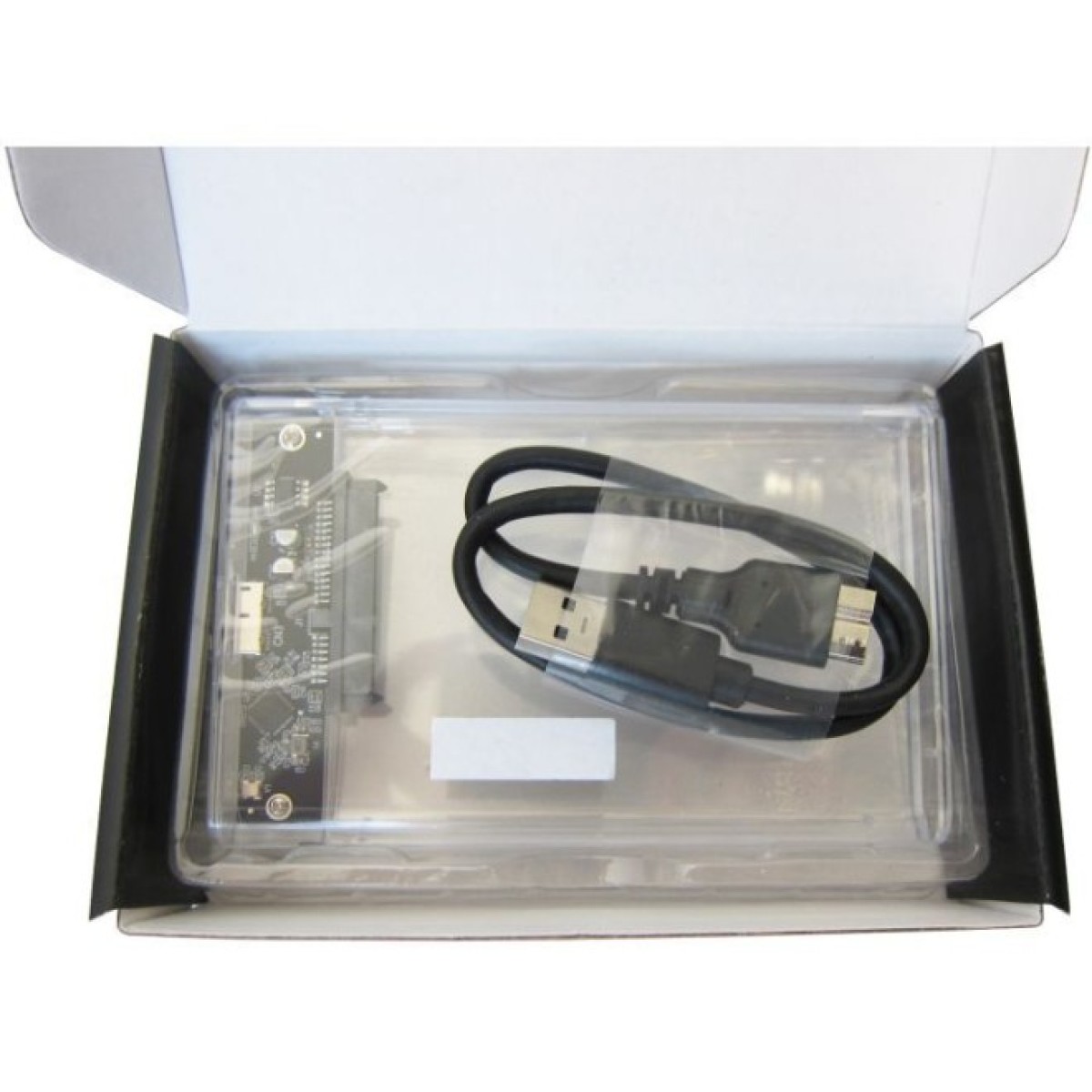 Кишеня зовнішня Dynamode 2.5" SATA HDD/SSD USB 3.0 Transparent (DM-CAD-25316) 98_98.jpg - фото 3