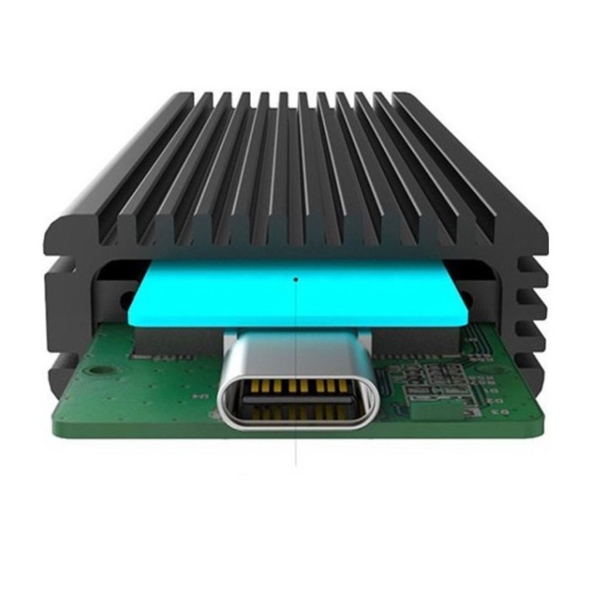 Кишеня зовнішня Maiwo M.2 SSD NVMe/SATA combo USB3.1 GEN2 Type-C al. (K1687P2) 98_98.jpg - фото 4