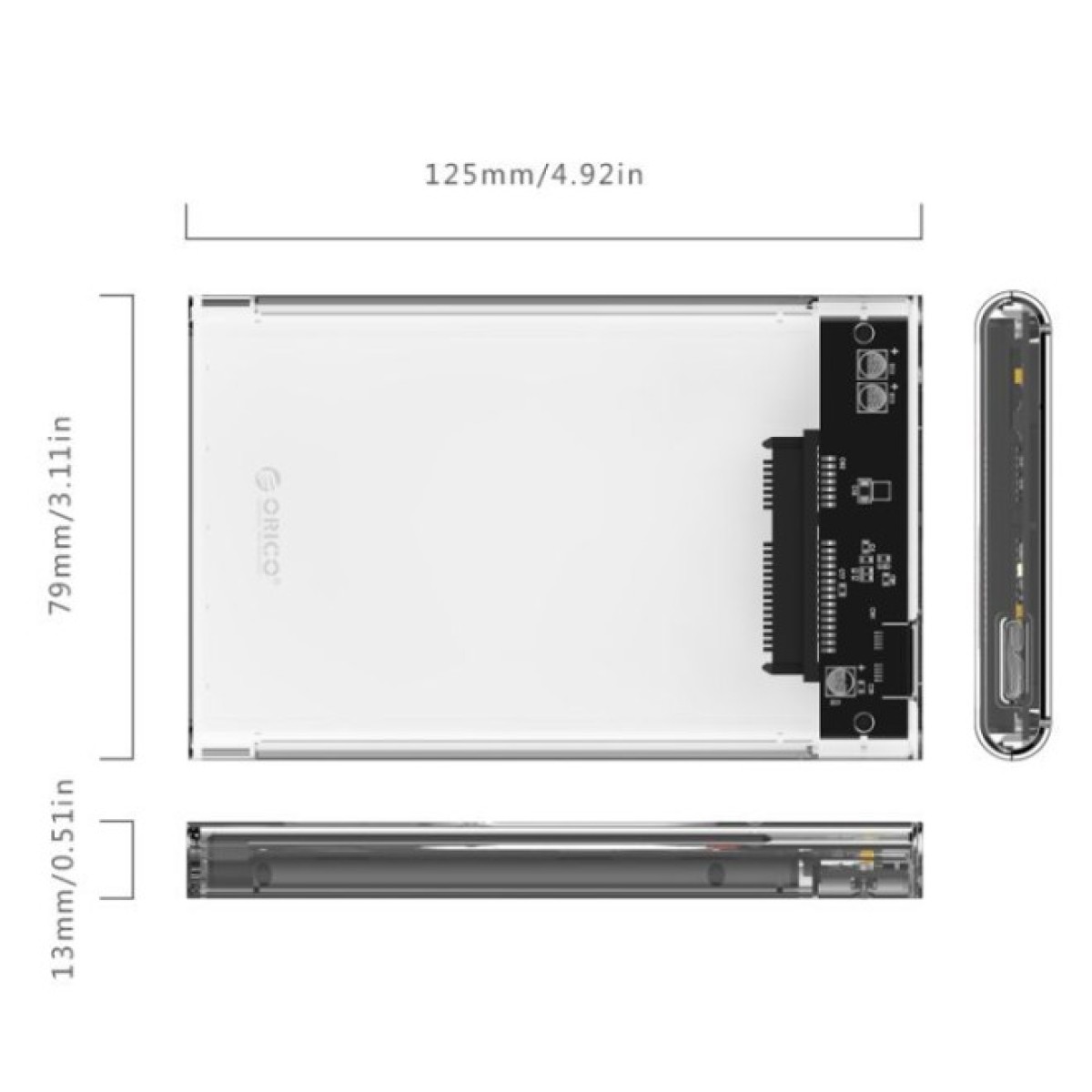 Кишеня зовнішня Orico HDD 2139U3-CR-BP (HC380169) 98_98.jpg - фото 3